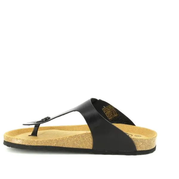Plakton 675081 Black Thong Sandals