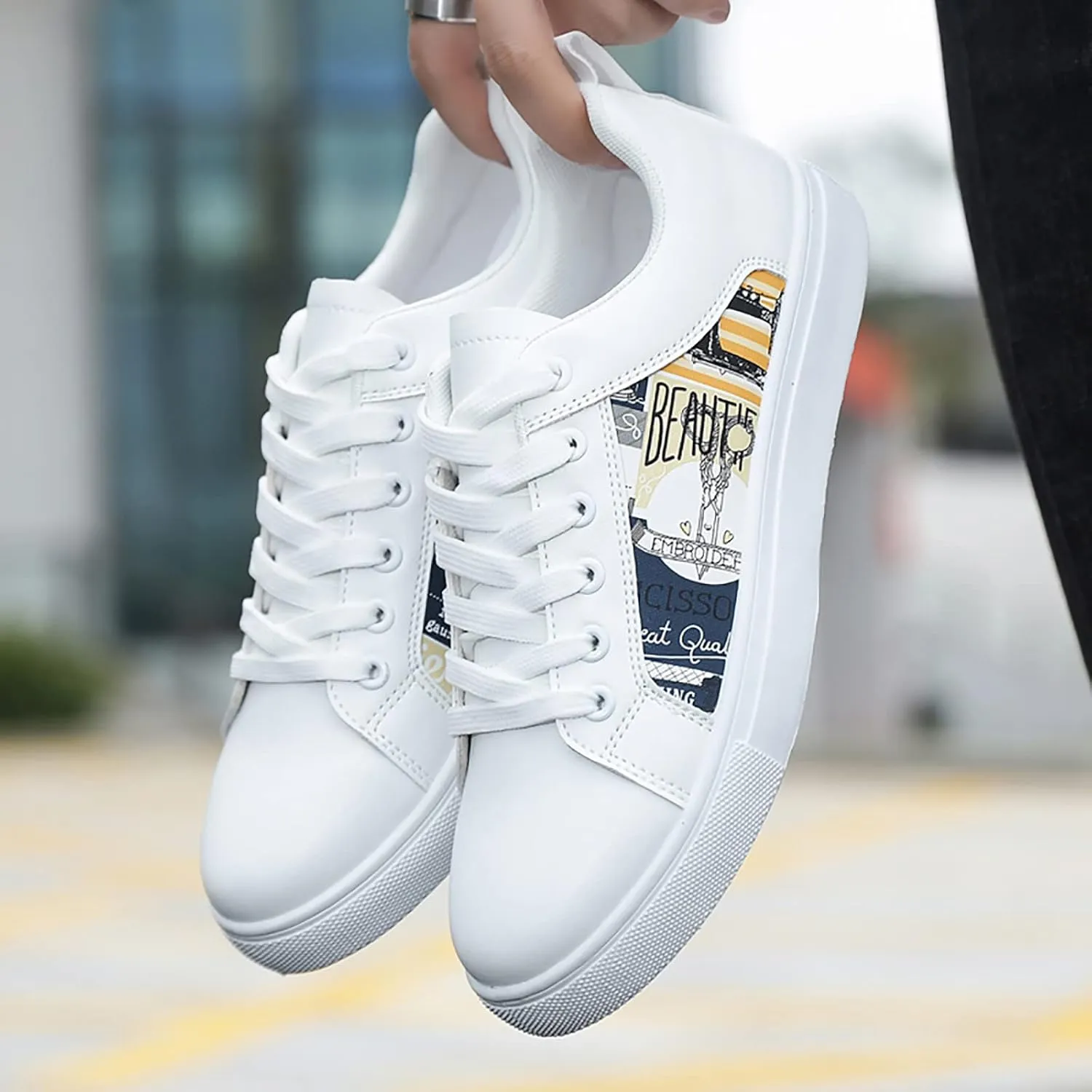 Plantar Fasciitis Shoes Women Slip Ons Slip On Walking Shoes for Women Wide Gym Shoes Women Weightlifting and Running Womens Running Shoes Women's Slip Resistant Work Shoes in Black