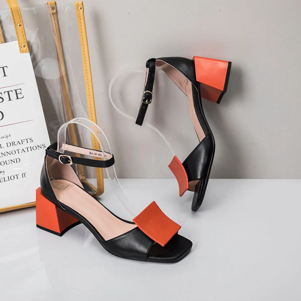 Plotting Our Lives Heeled Sandals