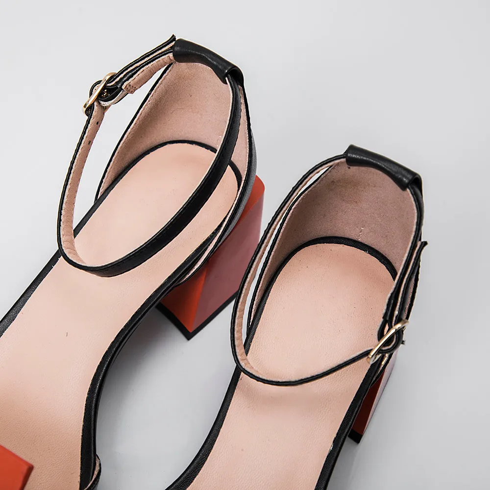 Plotting Our Lives Heeled Sandals