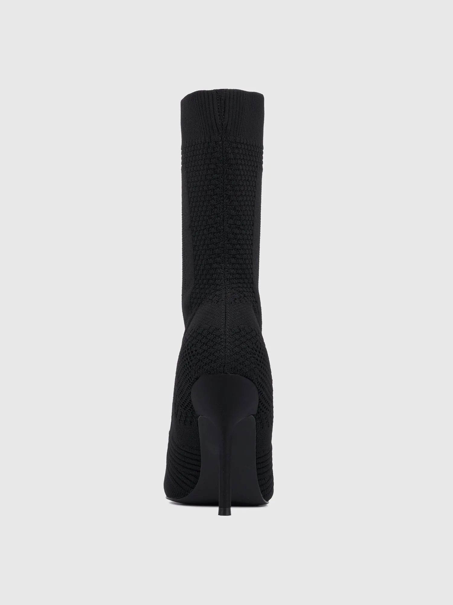 Pointed Toe Knit Bootie