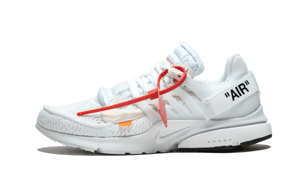 running in 10K races shoes StreamlinedDesign Air Presto Off-White White