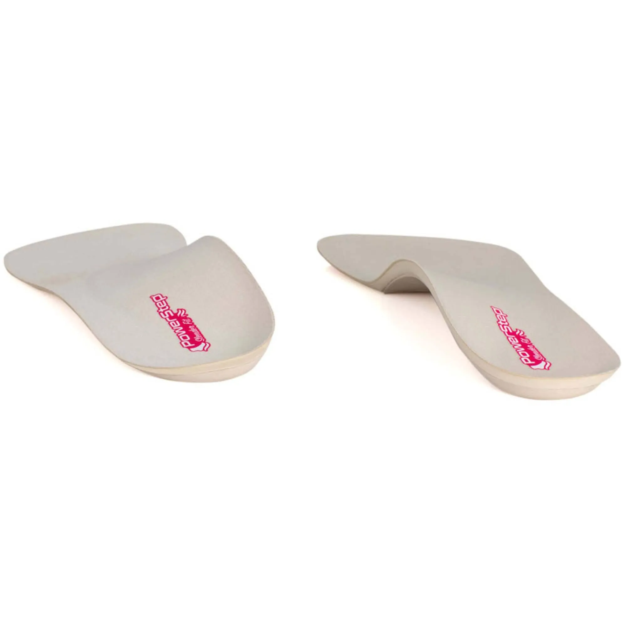PowerStep Women's Insoles - SlenderFit 3/4 Arch Support Khaki Insoles