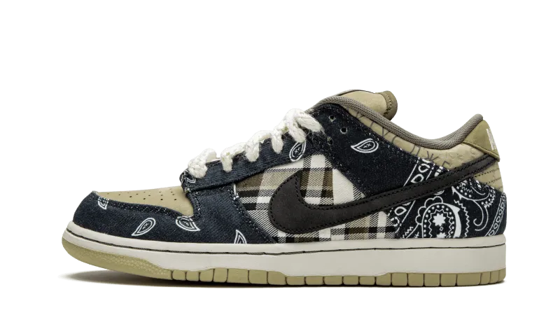 Breathable Knit Upper Nike SB Dunk Low Travis Scott