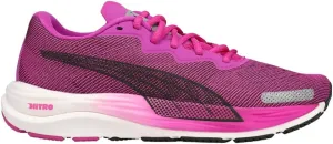 PUMA Womens Velocity Nitro 2 Lace Up Running Sneakers Shoes - Pink - Size 7.5 M