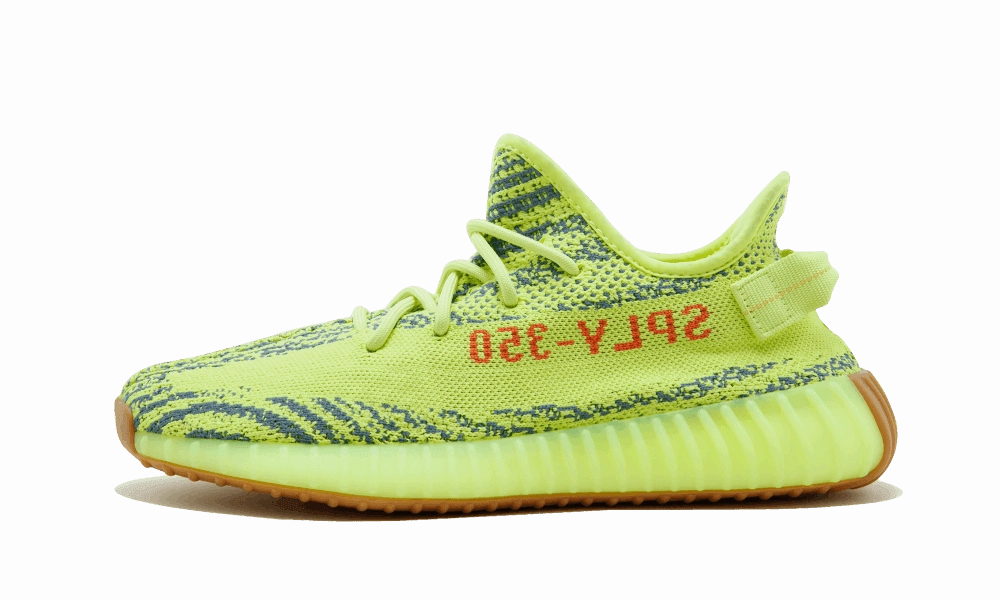 Yeezy Boost 350 V2 Semi Frozen Yellow Speed Walk Olive Tone