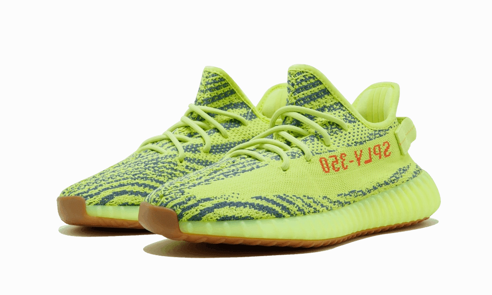 Yeezy Boost 350 V2 Semi Frozen Yellow City Explorer Simple Touch