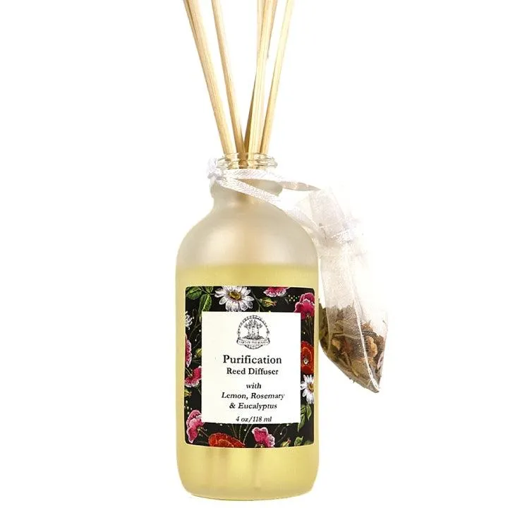 Purification Reed Diffuser with Lemon & Eucalyptus