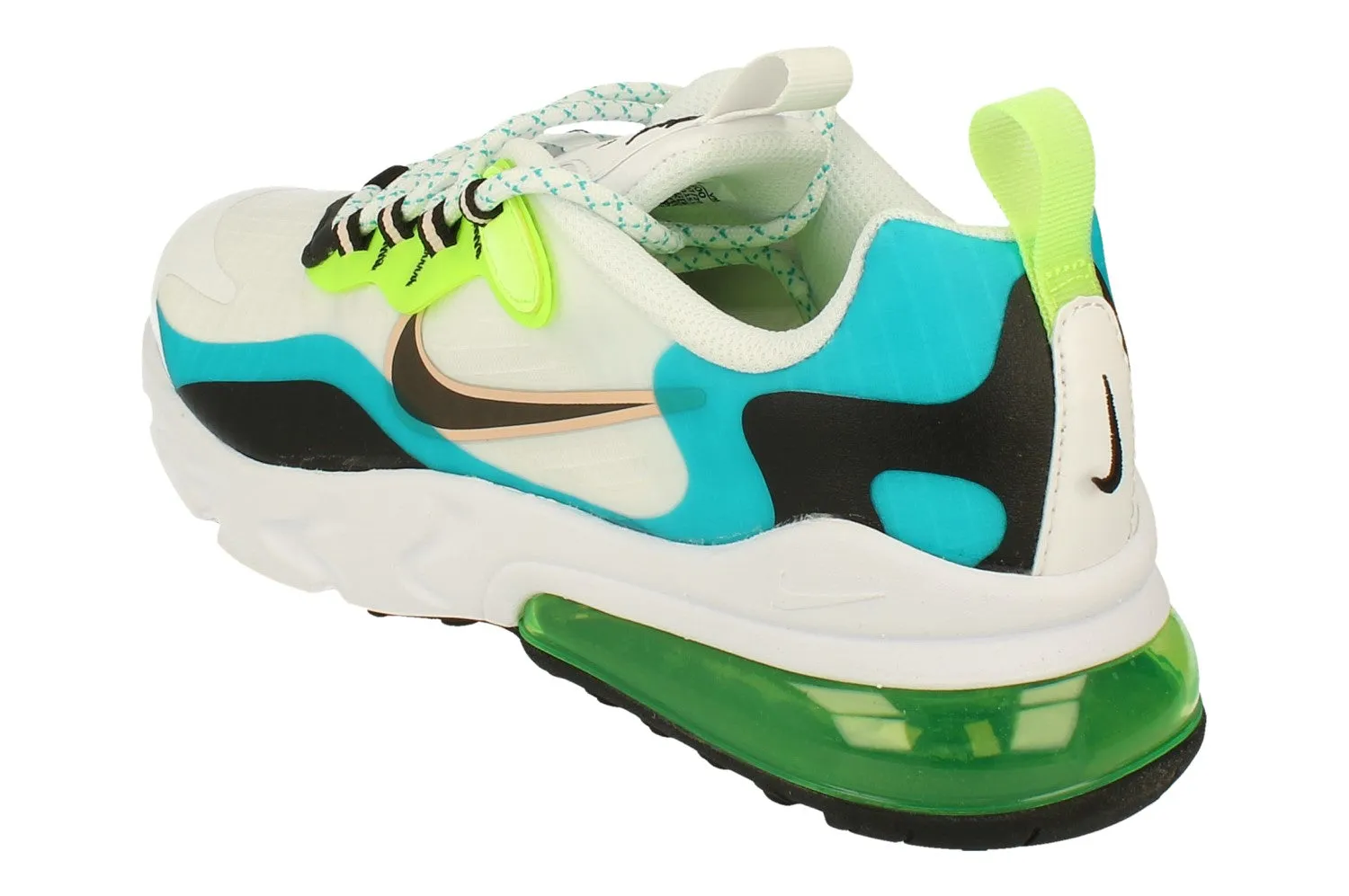 Nike Air Max 270 React Se GS CJ4060 300 Slip   On Design