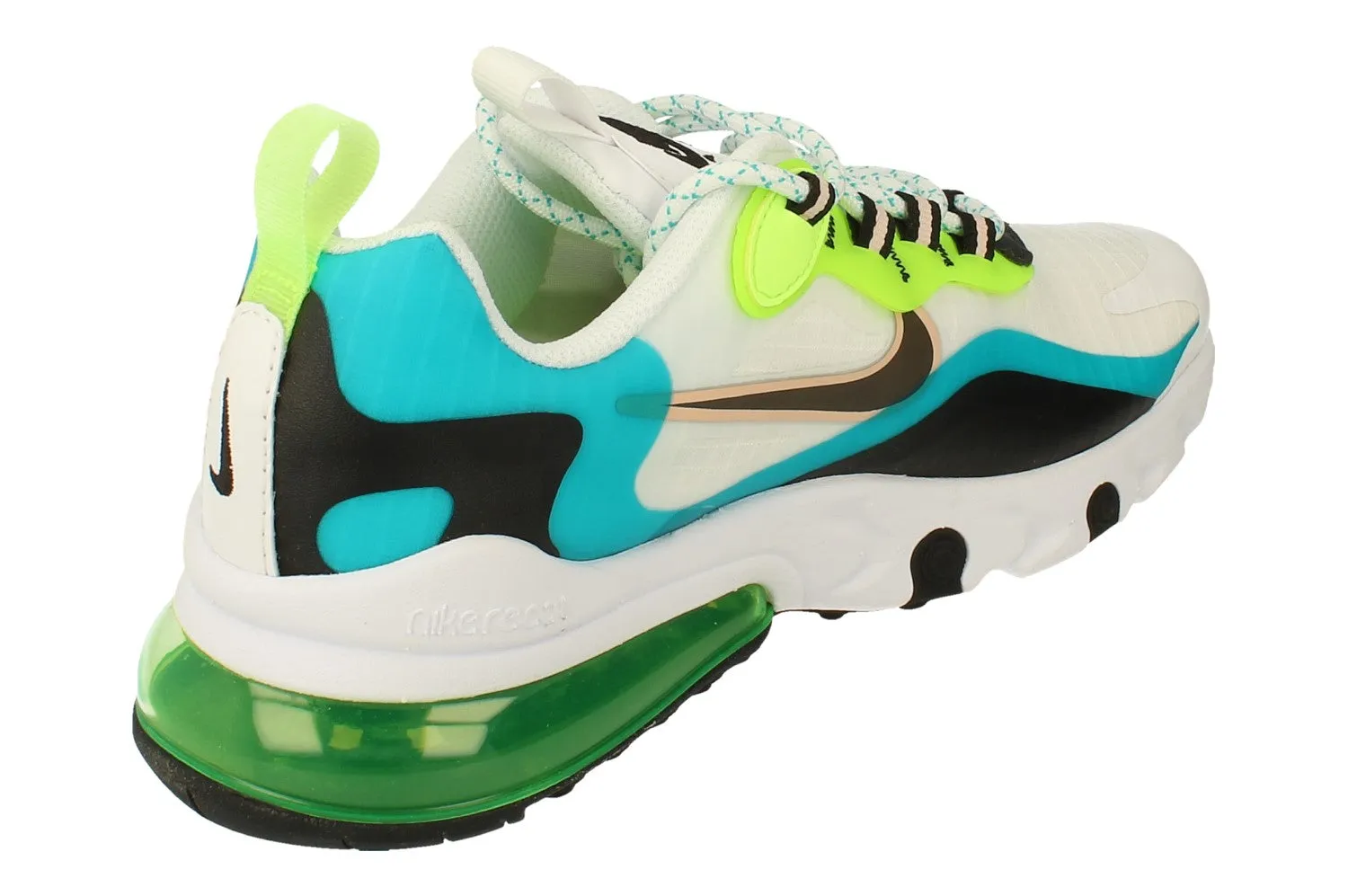 Light - weight laces High quality materials Nike Air Max 270 React Se GS CJ4060 300