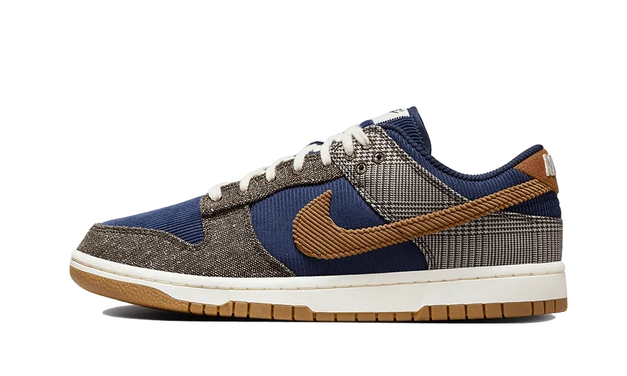 Nike Dunk Low Premium Tweed Corduroy PUMidsole Shape Hold