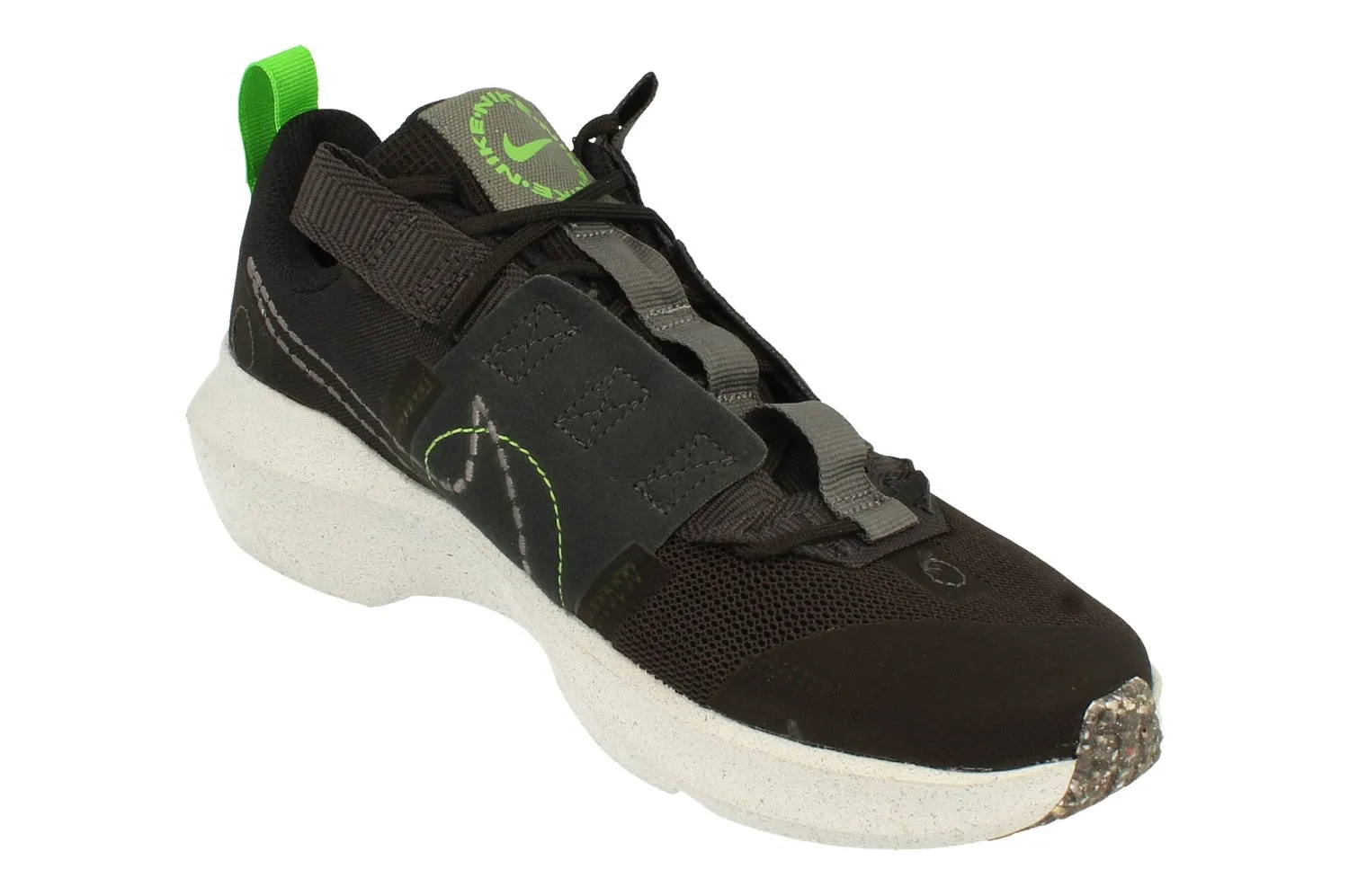 Nike Crater Impact GS DB3551 001 running in a stone bridge area shoes Comfortable Ball