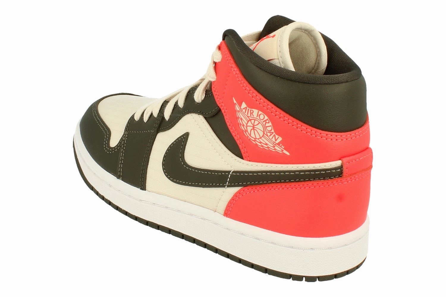 Nike Womens Air Jordan 1 Mid Se Trainers Dq6078 100 Ankle hug Amateur activity