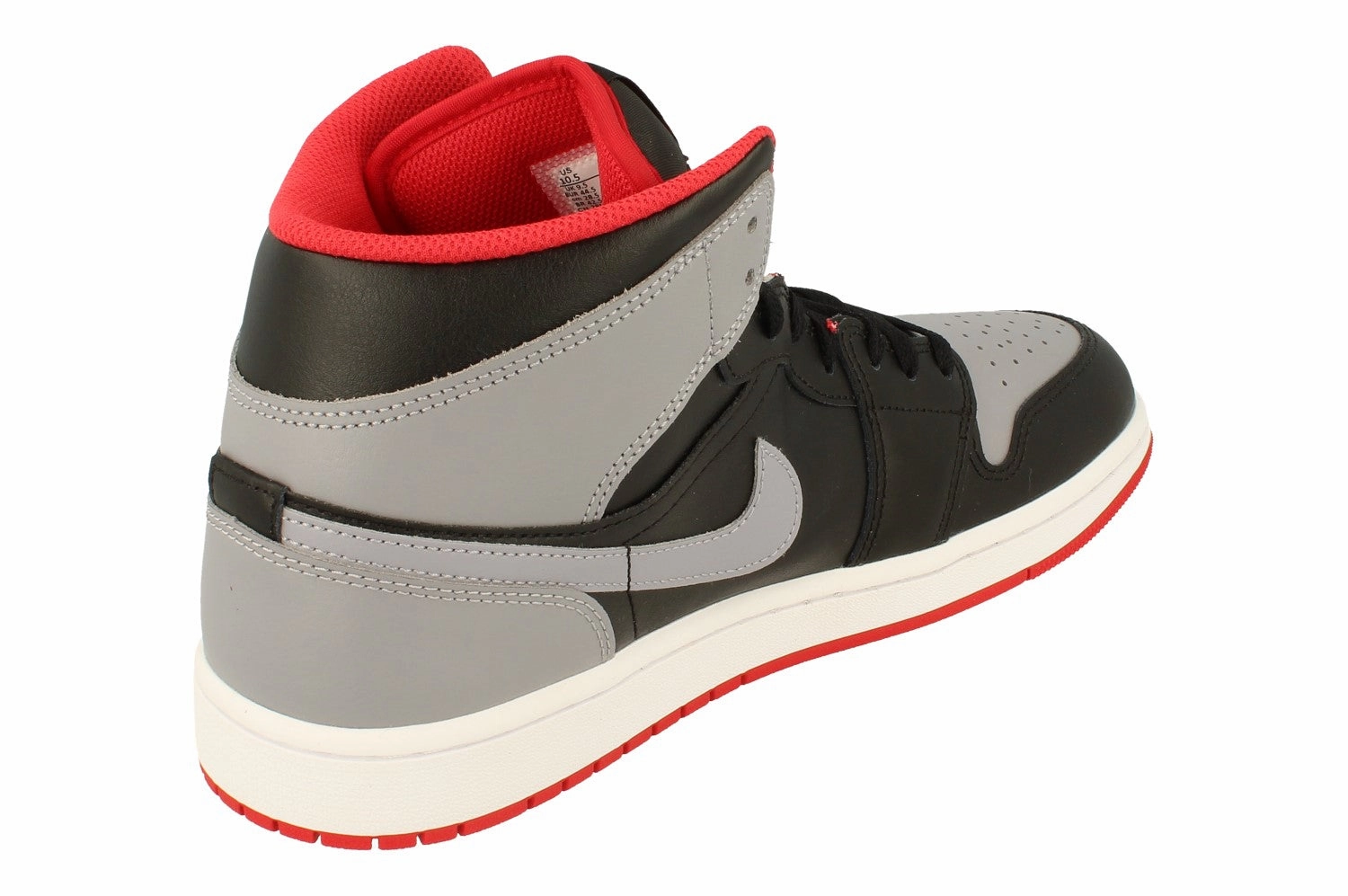 Nike Air Jordan 1 Mid Mens Trainers Dq8426 006 Seamless grip Bold Detail