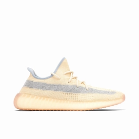 Leather Upper Punch Step Adidas Yeezy Boost 350 V2 Linen