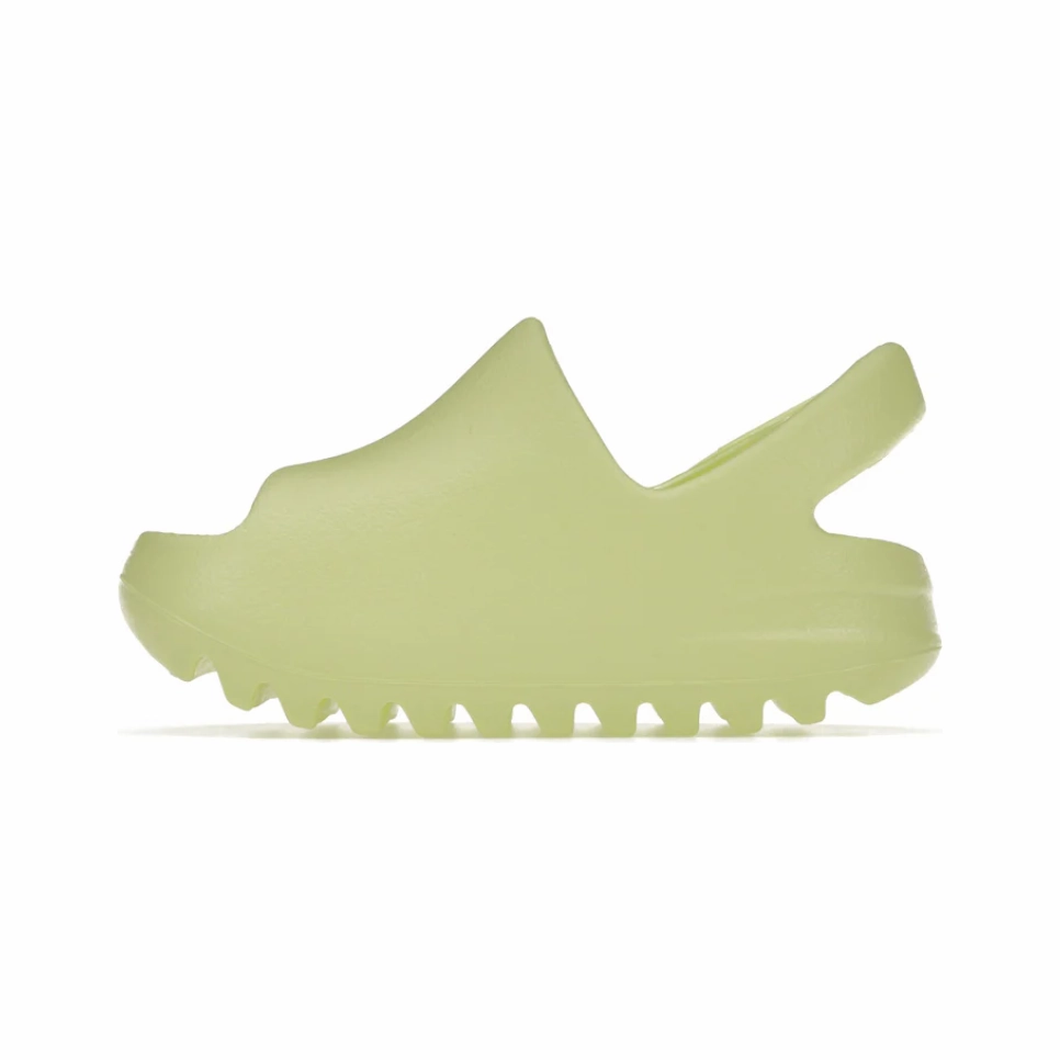 Yeezy Slide Glow Green (2022 Restock) (Infants) Knit Material