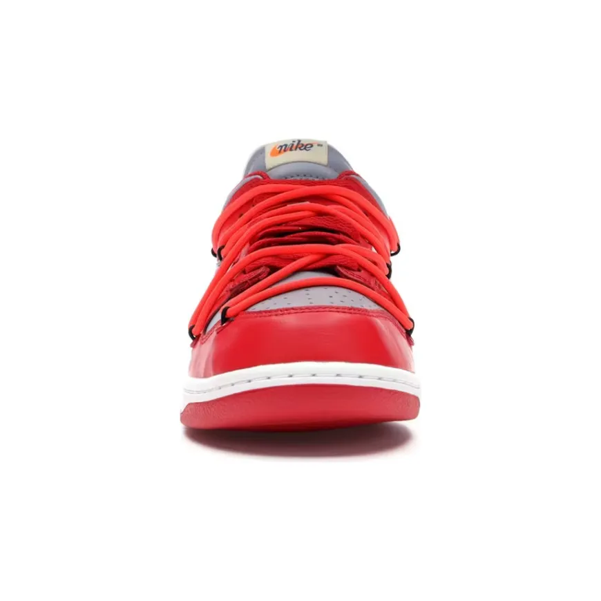 Every Step Nike Dunk Low Off-White - University Red