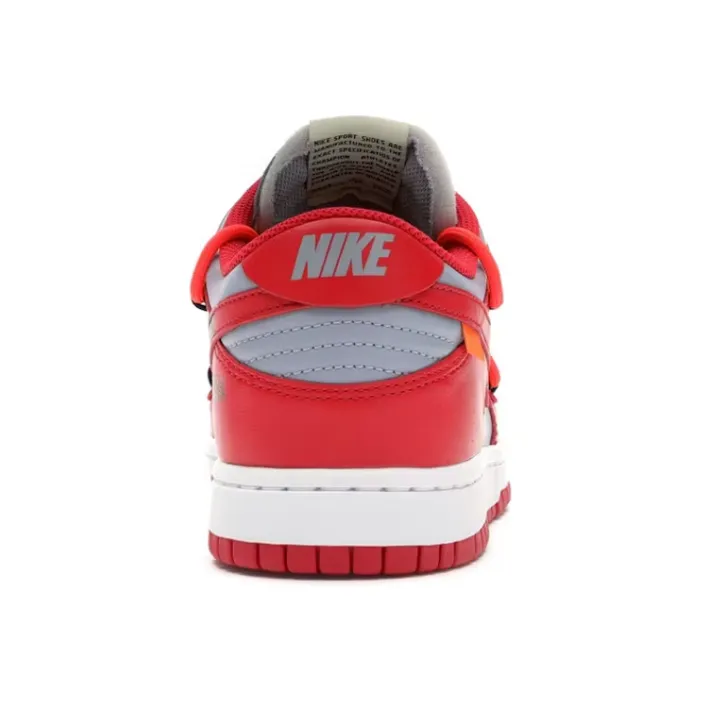 non - sponsored shoes Nike Dunk Low Off-White - University Red