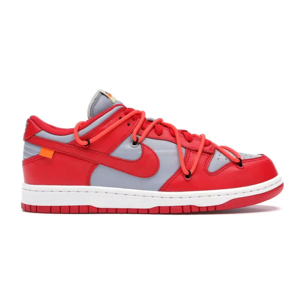 Sprinting Shoes Nike Dunk Low Off-White - University Red