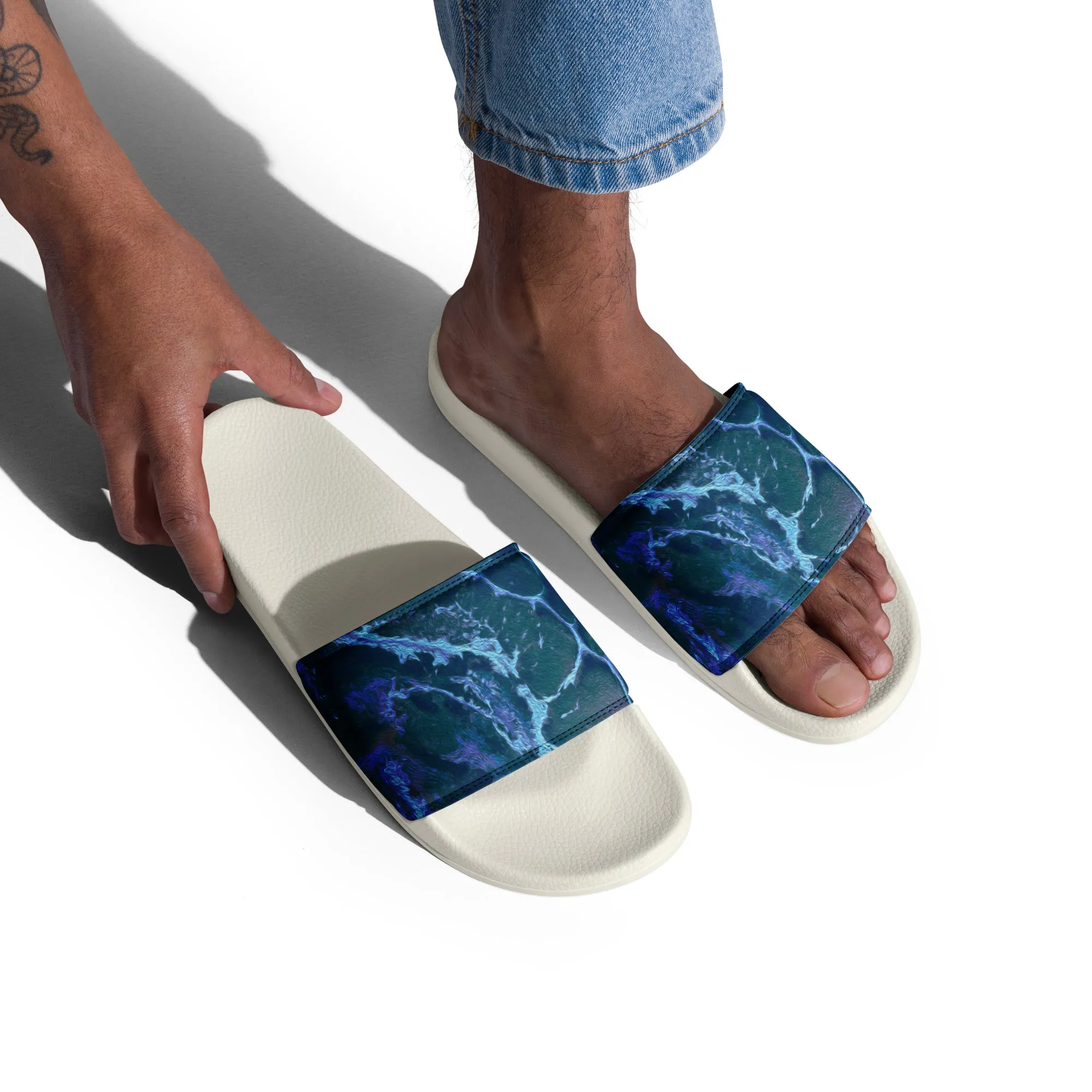 "Mystical Sensation" Collection - Designer Men’s slides