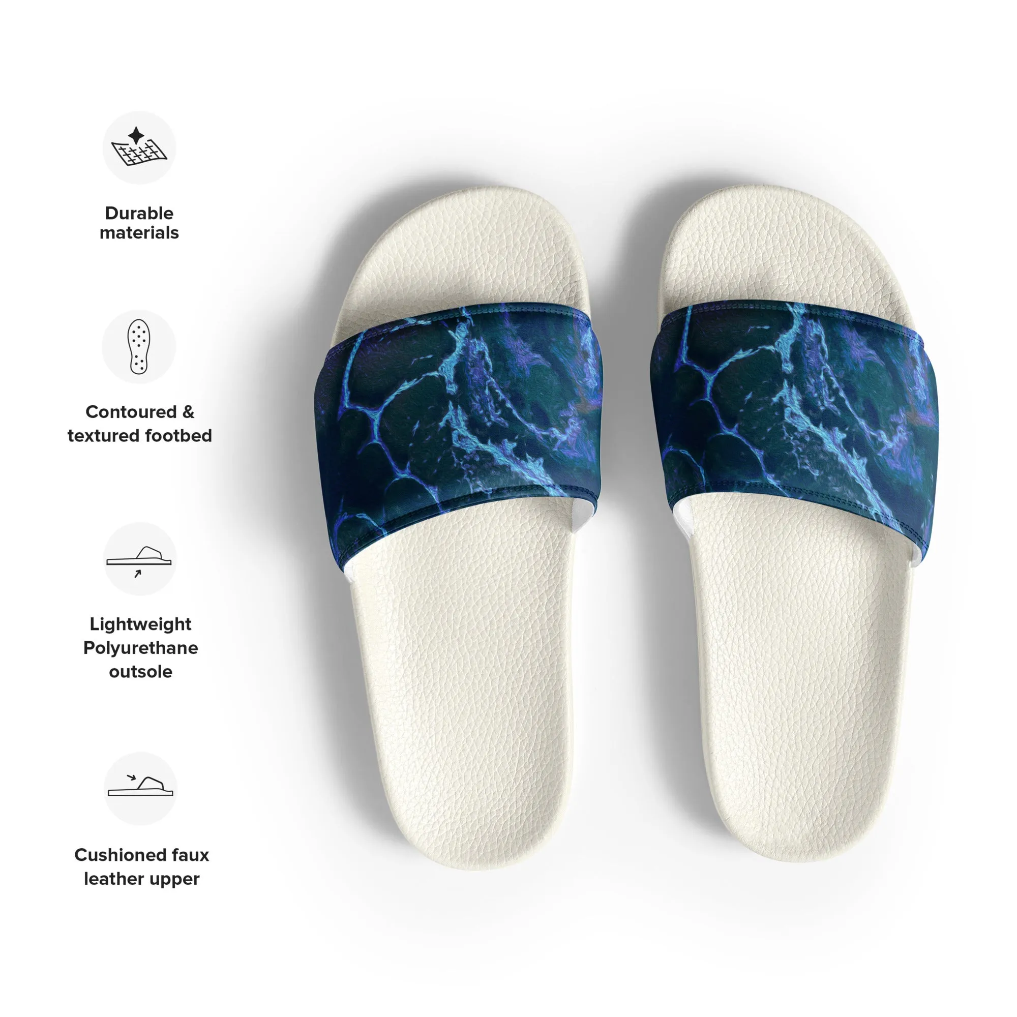 "Mystical Sensation" Collection - Designer Men’s slides