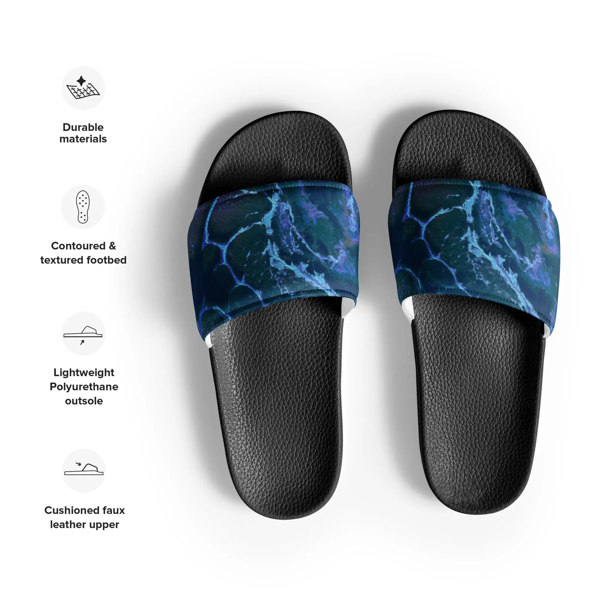 "Mystical Sensation" Collection - Designer Men’s slides