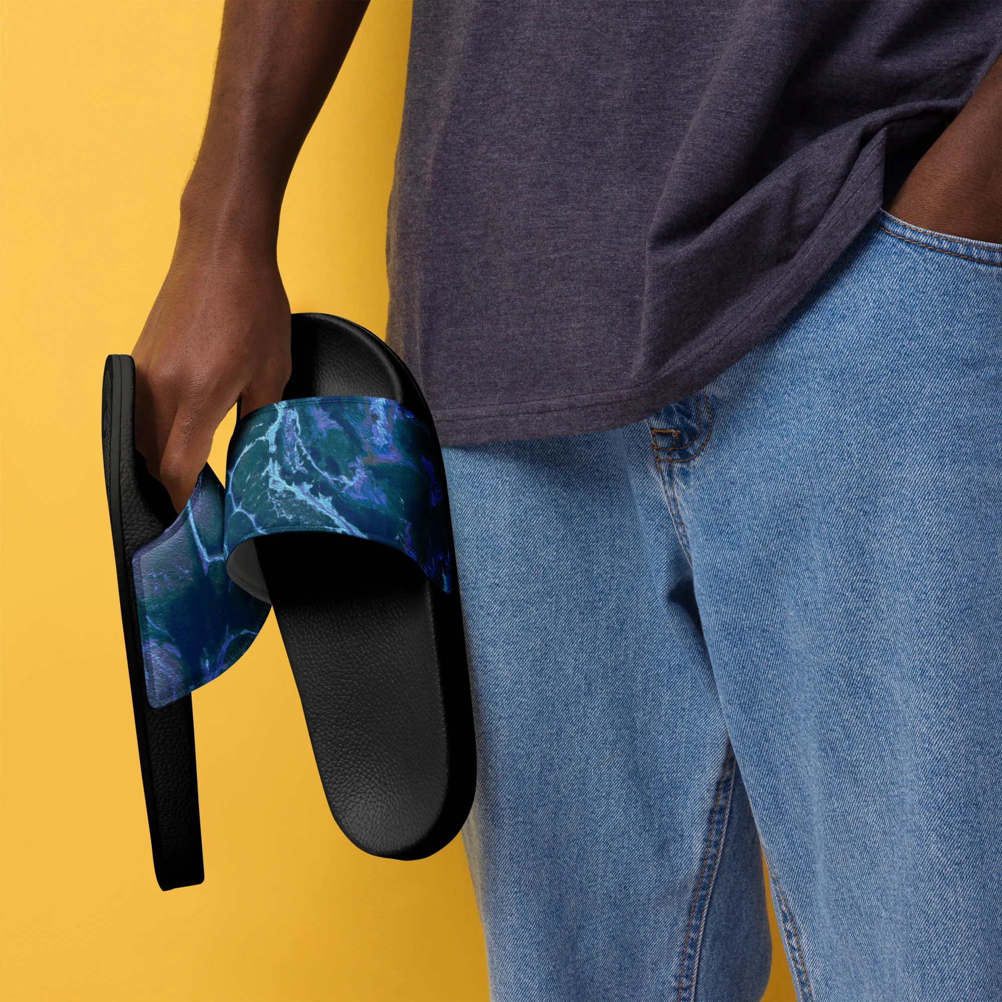 "Mystical Sensation" Collection - Designer Men’s slides