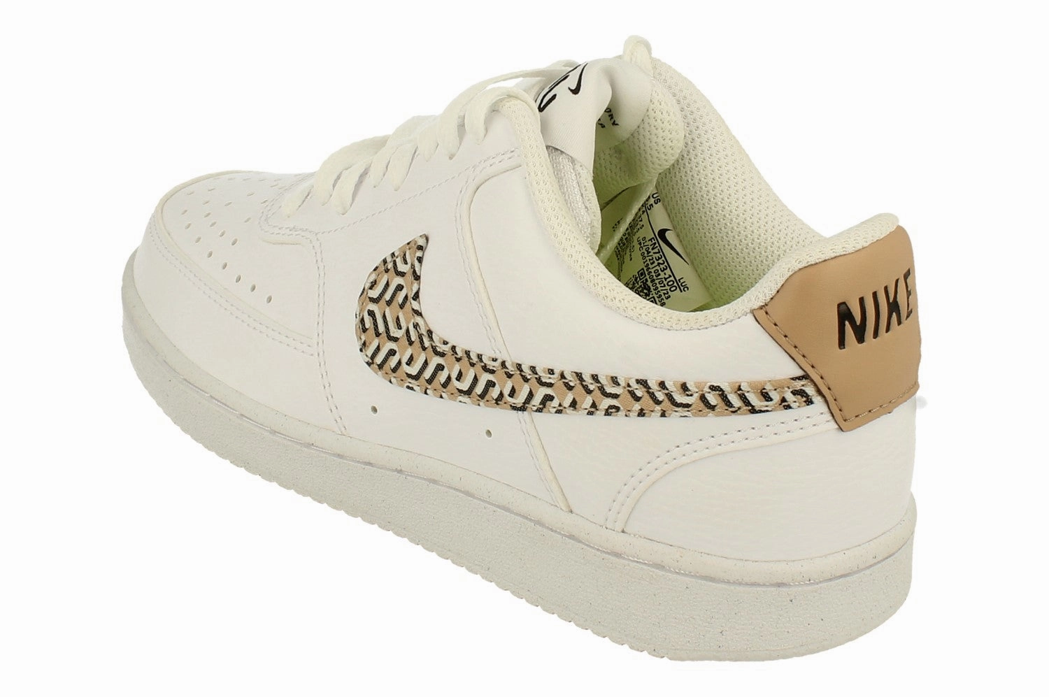 Nike Court Vision Lo NN Nu Womens Trainers FN7323 100 running in sunny tracks shoes