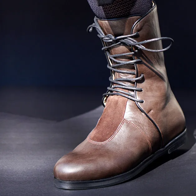Rai Calf Boot | Chocolate Brown Calfskin Leather