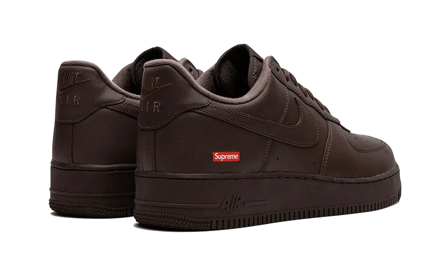 Nike Air Force 1 Low Supreme Baroque Brown Adaptive Ease Upgraded flexibility