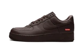 Nike Air Force 1 Low Supreme Baroque Brown Wear Light