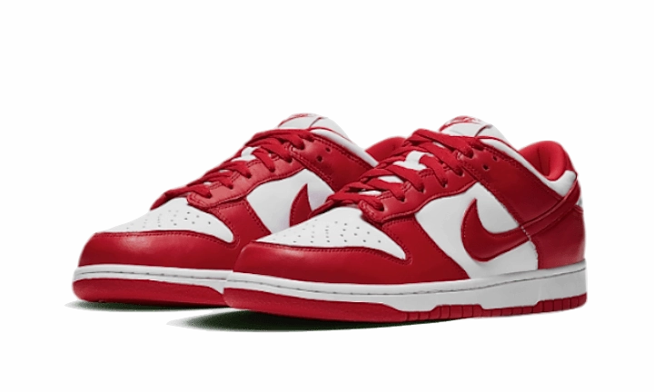 Nike Dunk Low University Red Casual Vibe Easy Grip