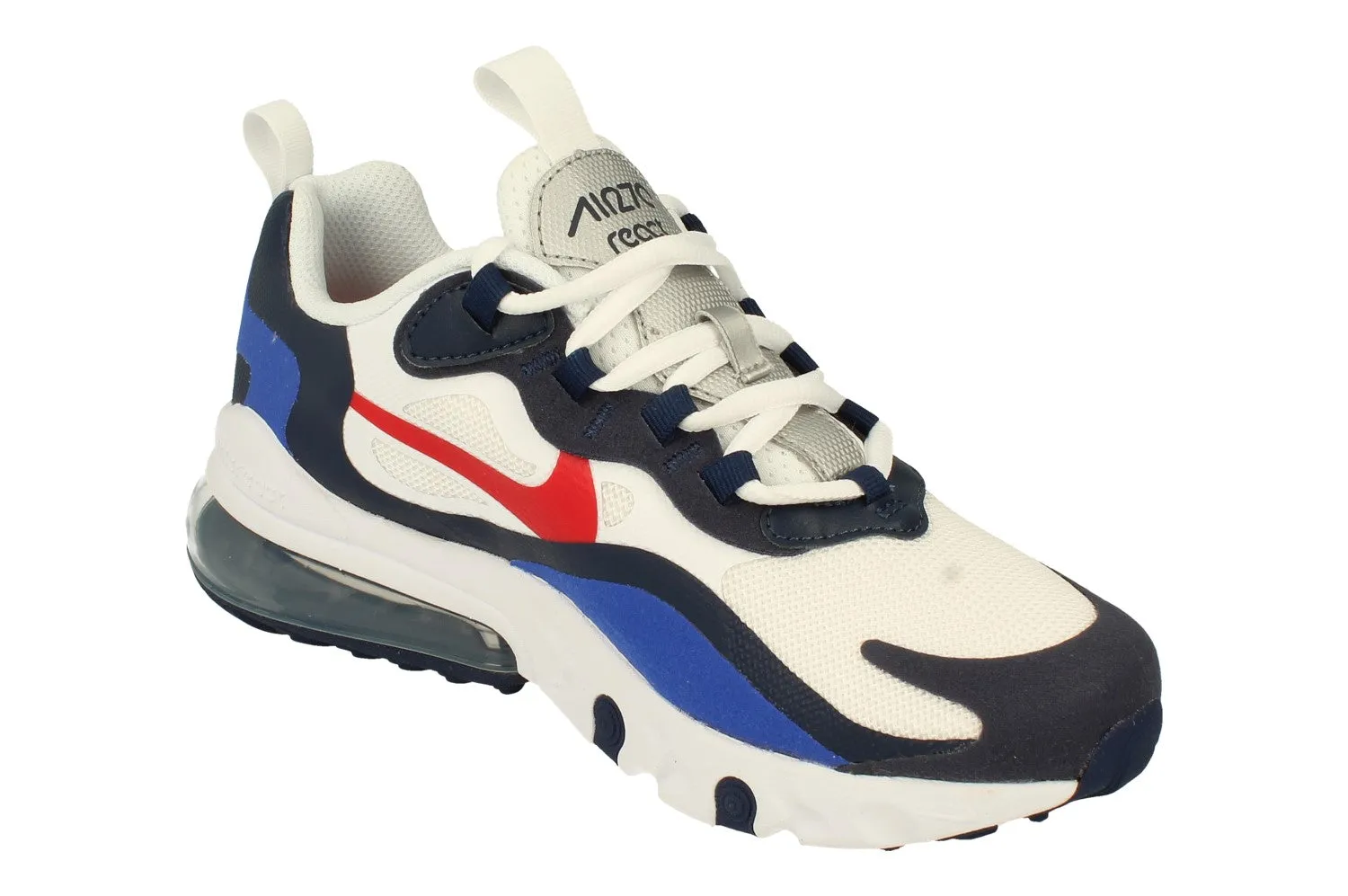 REDUCED!! Nike Air Max 270 React GS CZ5582 100 summer running shoe climate Heavy - Duty Sole