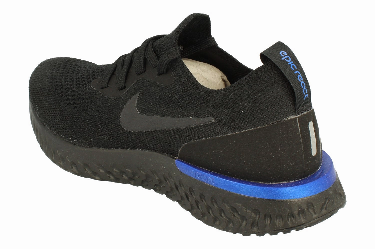 versatile running shoes dual - density sole shoes REDUCED!! Nike Womens Epic React Flyknit AQ0070 004