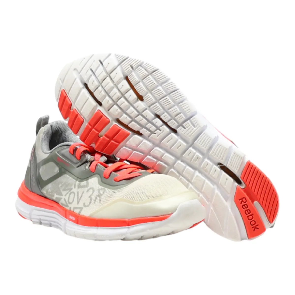REEBOK Sneaker Trainers Beige Synthetic Womens UK 4.5