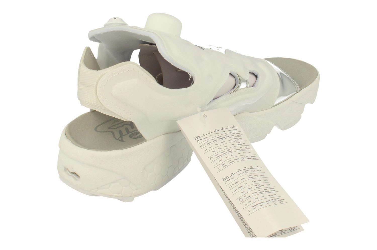 Reebok Instapump Fury Sandal Mag Womens Flat terrain stability Total Flex