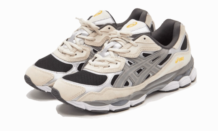 Gel-NYC Black Clay Grey Adult - sized Traction Sole