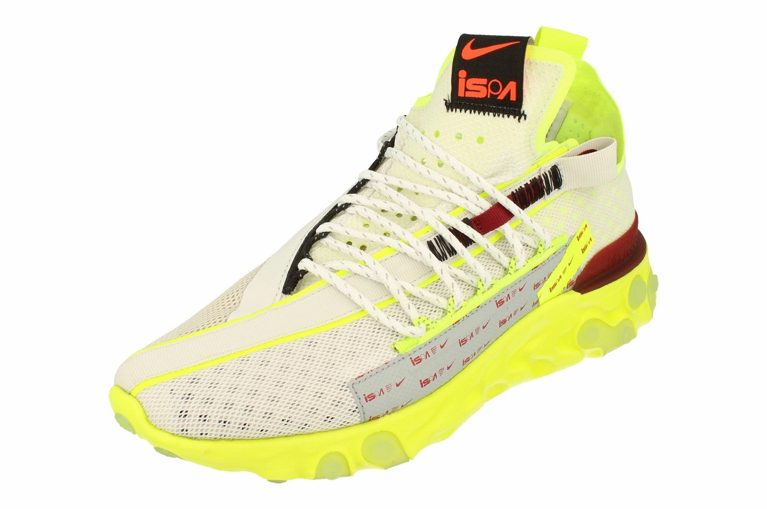 Vegan Material Options Slip Friendly Nike React Ispa Mens Ct2692 002