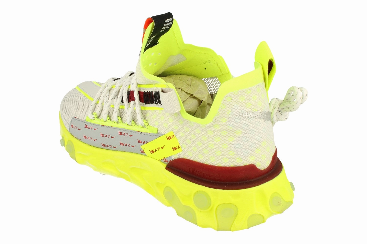 Nike React Ispa Mens Ct2692 002 Comfortable Linings