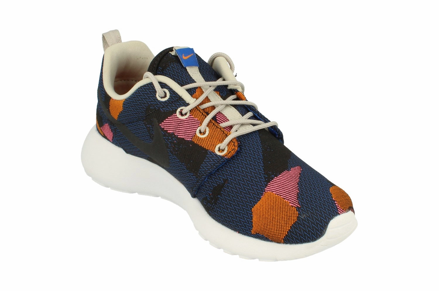 running with a slip - on design multi - colored shoes Nike Womens Roshe One JCRD Print 845009 400