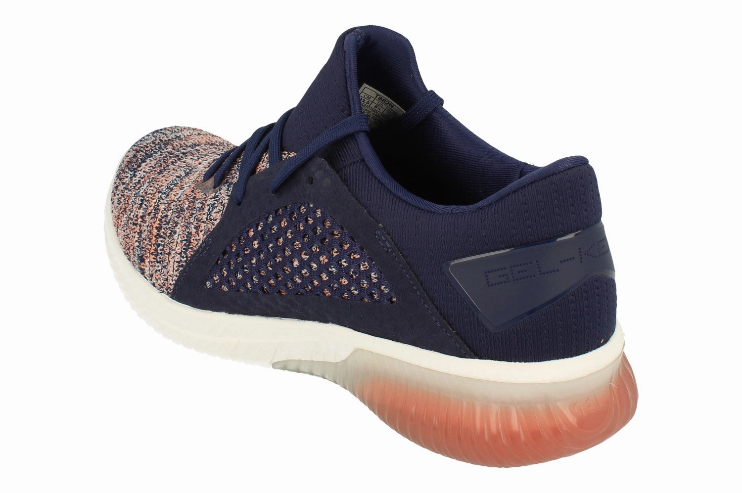 blue running shoes Asics Gel-Kenun Knit Womens T882N 0649