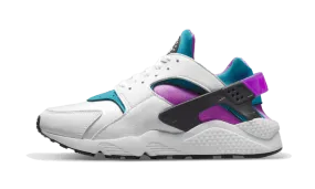 Reinforced Heel Cup Dynamic Lacing System Nike Air Huarache OG Deep Magenta Aqua