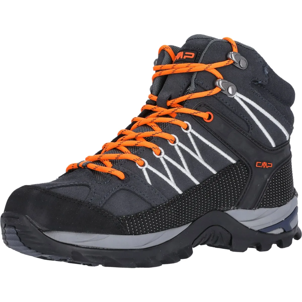 Rigel Mid M WP Adult Boot - Antracite-Flash Orange