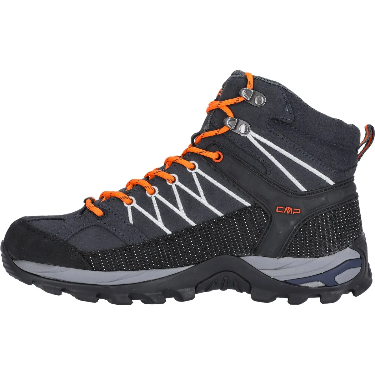 Rigel Mid M WP Adult Boot - Antracite-Flash Orange