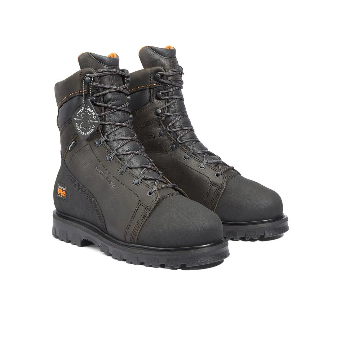 Rigmaster Img 8-Inch Waterproof Alloy-Toe Work Boot Brown