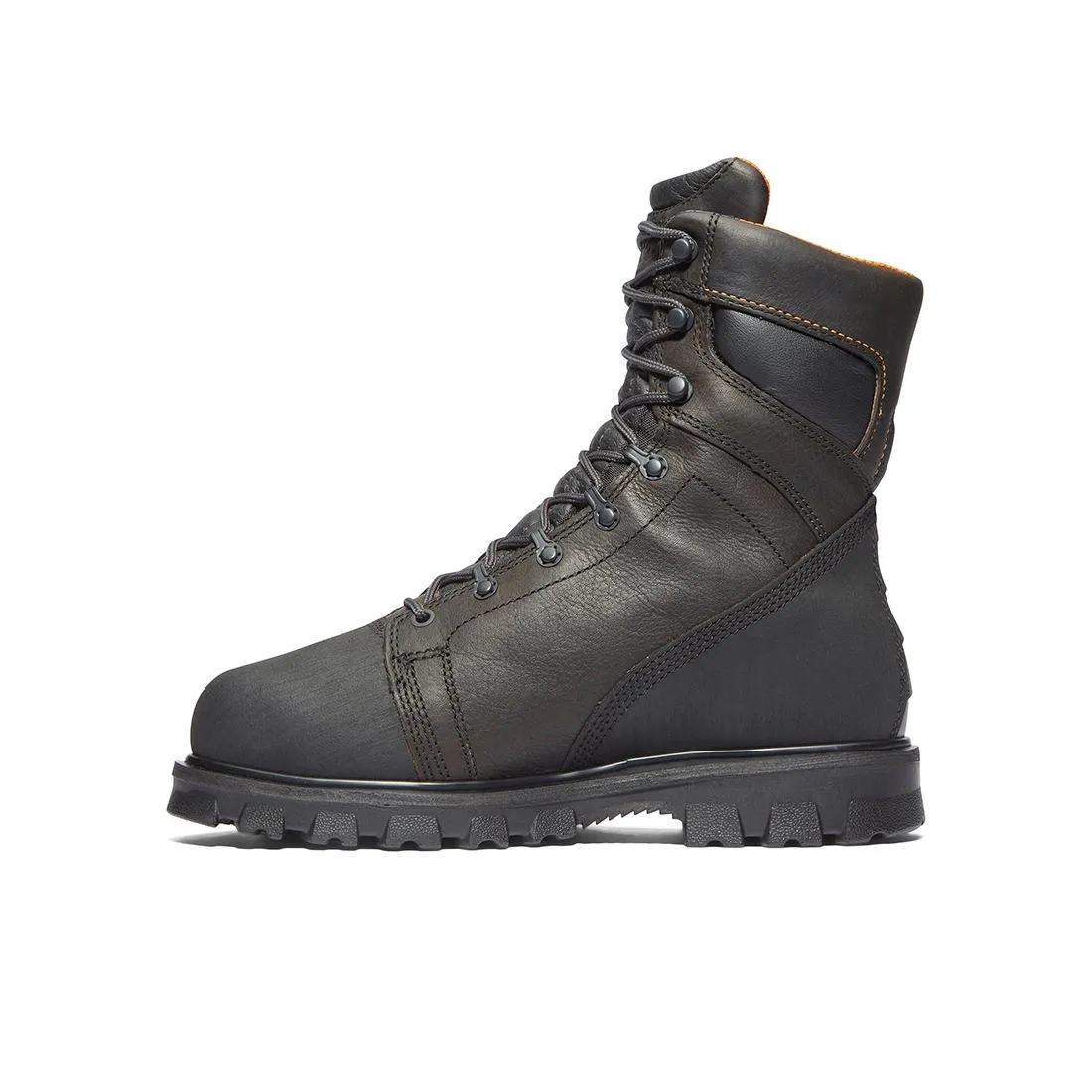 Rigmaster Img 8-Inch Waterproof Alloy-Toe Work Boot Brown