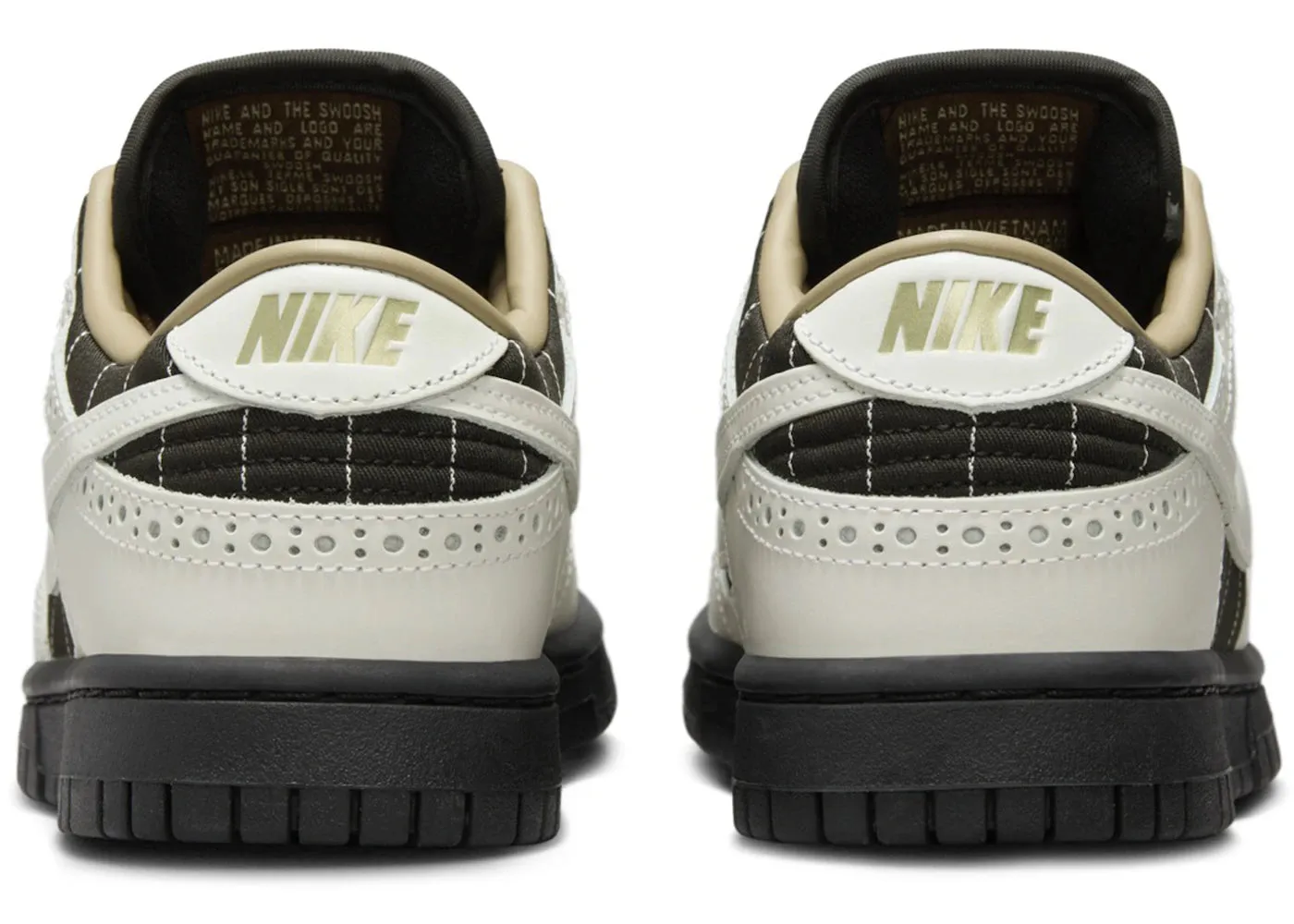 Pace Trainer Lightweight Sole Dunk Low LX Brogue Pinstripe