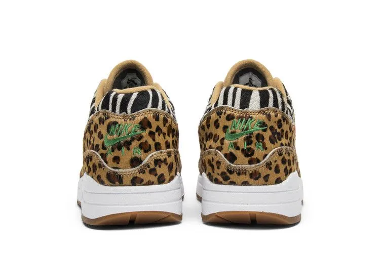 Nike Air Max 1 atmos Animal Pack 2.0 (Animal Print Box) (2018) Ergonomic Lasting