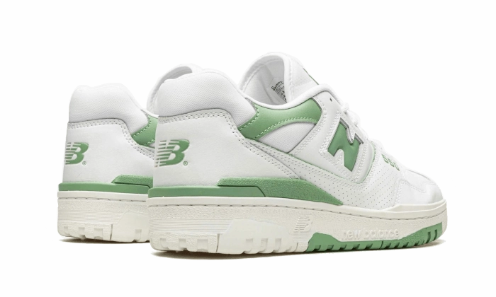 New Balance 550 White Mint Green comfort features Refined Ease