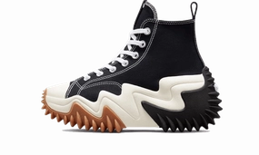 Run Star Motion Black Velcro Closure